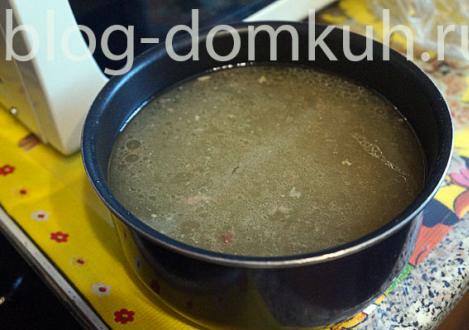 Рецепт: Суп из цветной капусты - сливочный с плавленым сыром